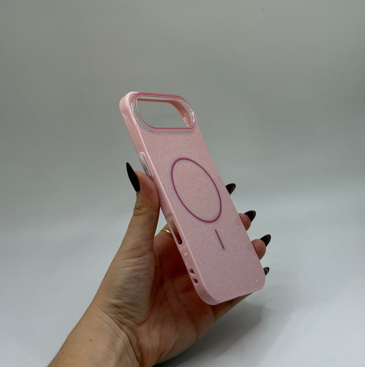 CASE IPHONE 17 AIR GLAM MAGSAFE PINK