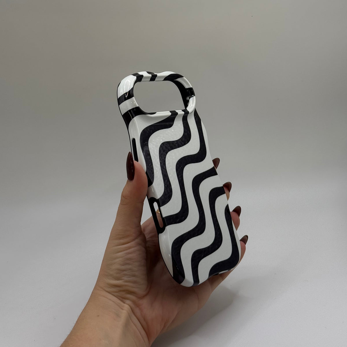 CASE IPHONE 17 AIR CEBRA NEGRO