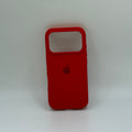 CASE IPHONE 17 PRO SILICONA ROJO