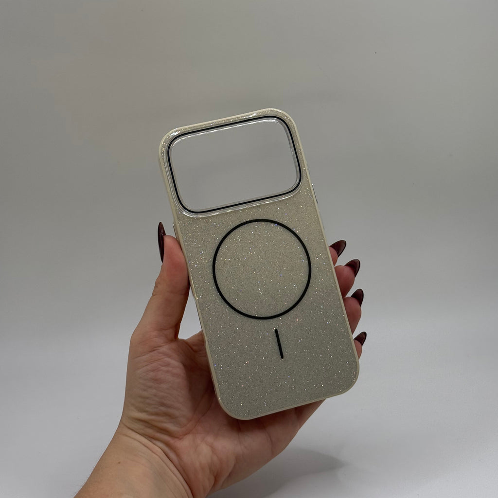 CASE IPHONE 17 PRO GLAM MAGSAFE PEARL