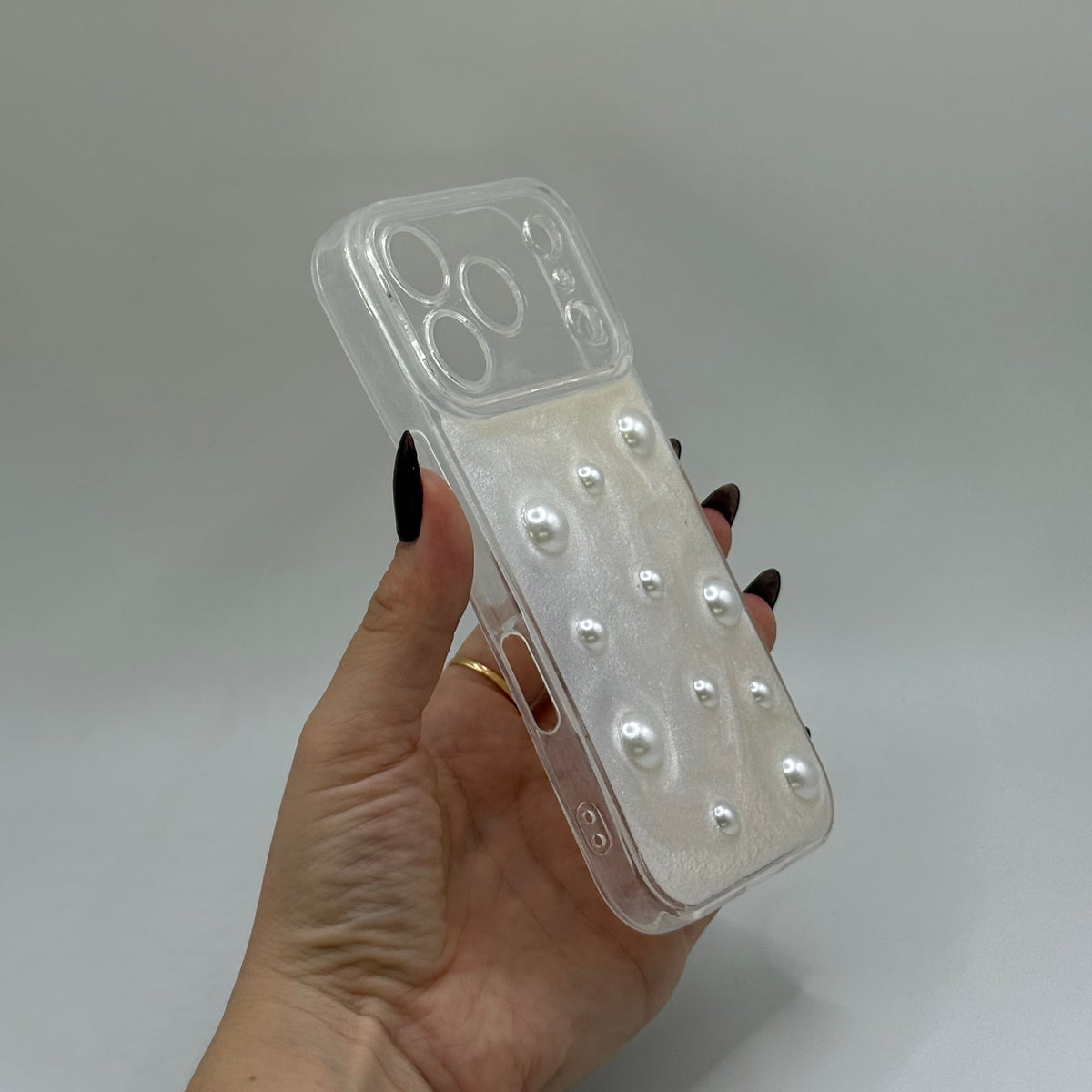 CASE IPHONE 17 PRO PERLA AMORE