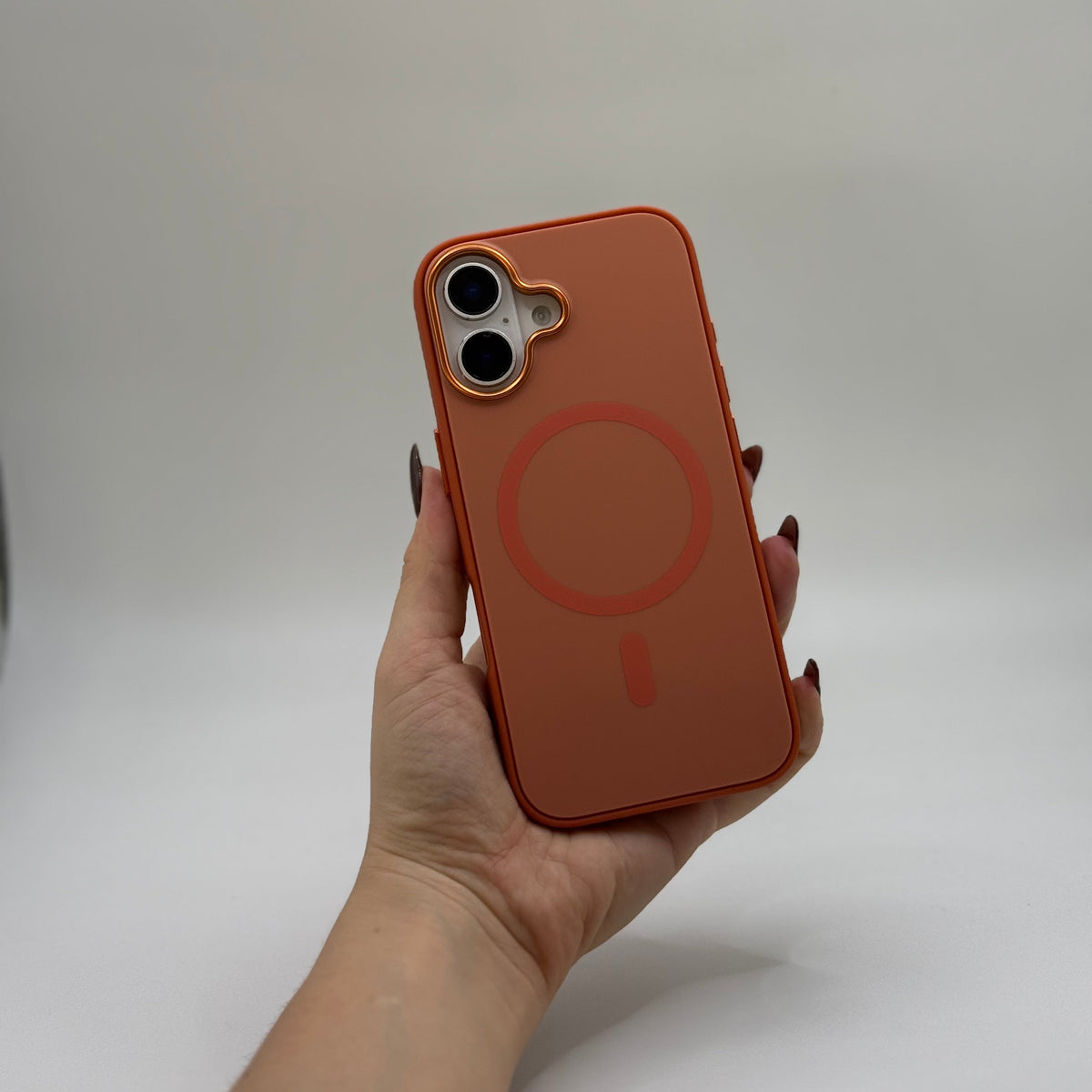 CASE IPHONE 16 NOVA NARANJADO