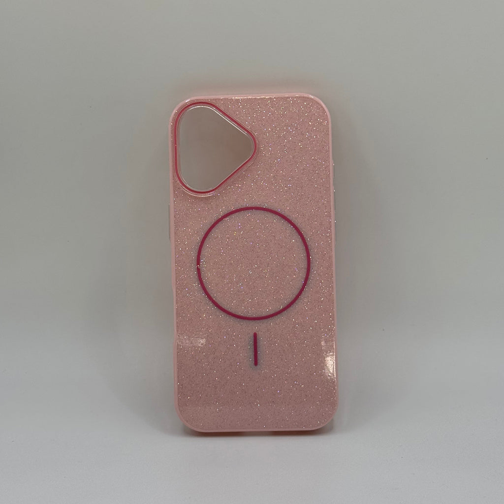 CASE IPHONE 17 GLAM MAGSAFE PINK