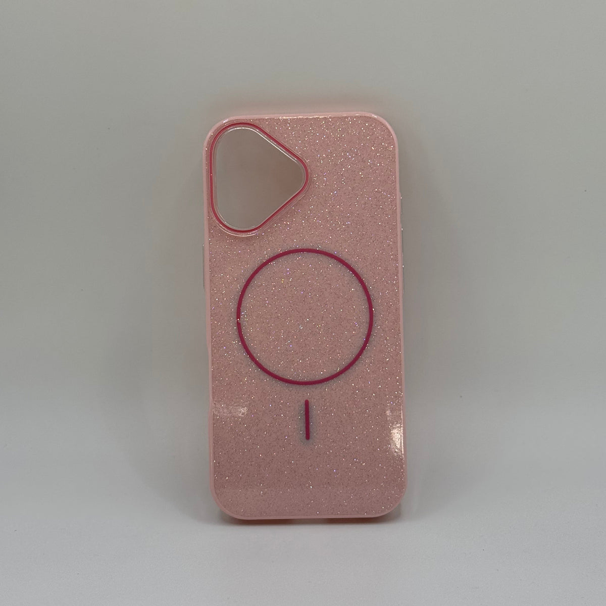 CASE IPHONE 17 GLAM MAGSAFE PINK