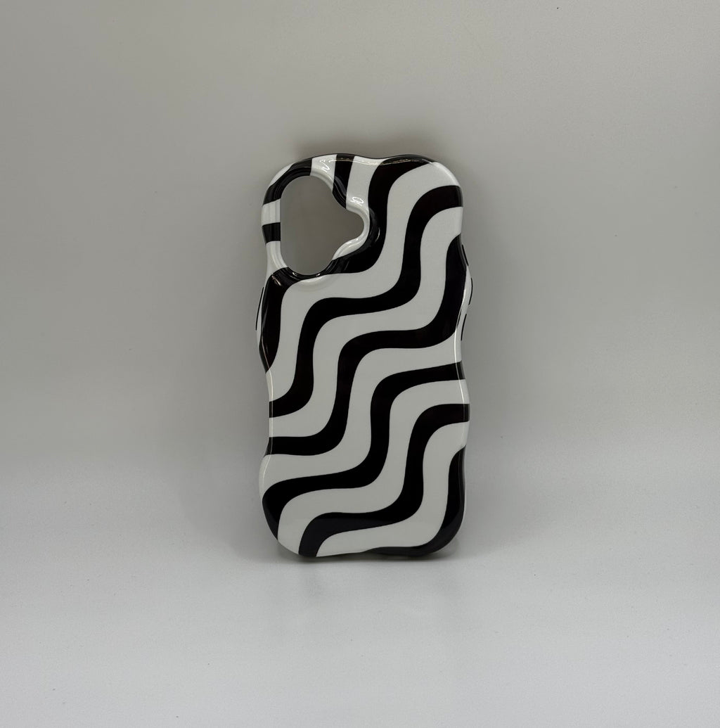 CASE IPHONE 17 CEBRA NEGRO