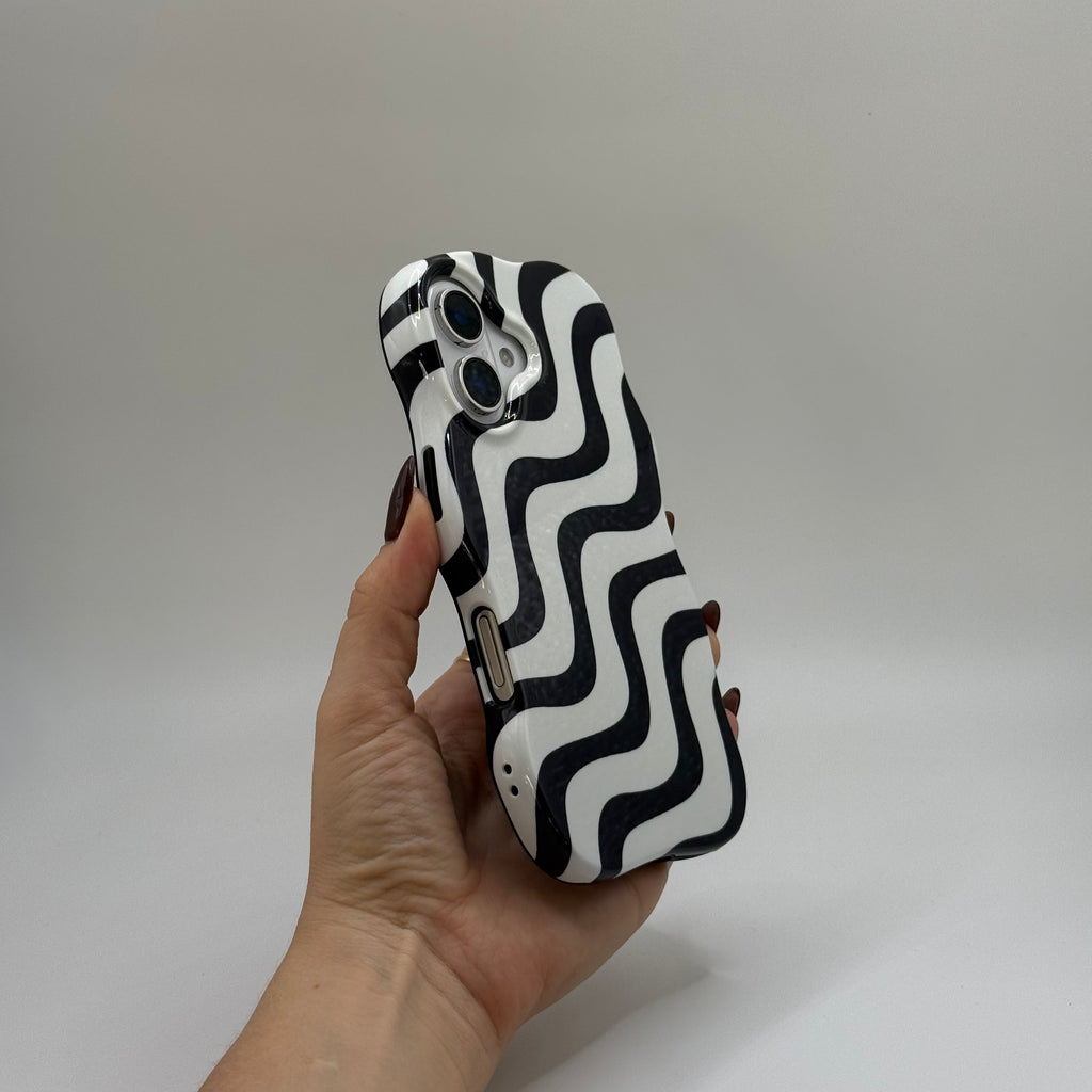 CASE IPHONE 16 CEBRA NEGRO