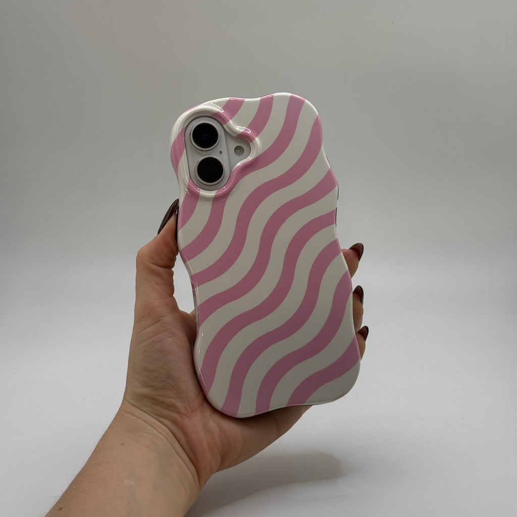 CASE IPHONE 16 CEBRA ROSADO