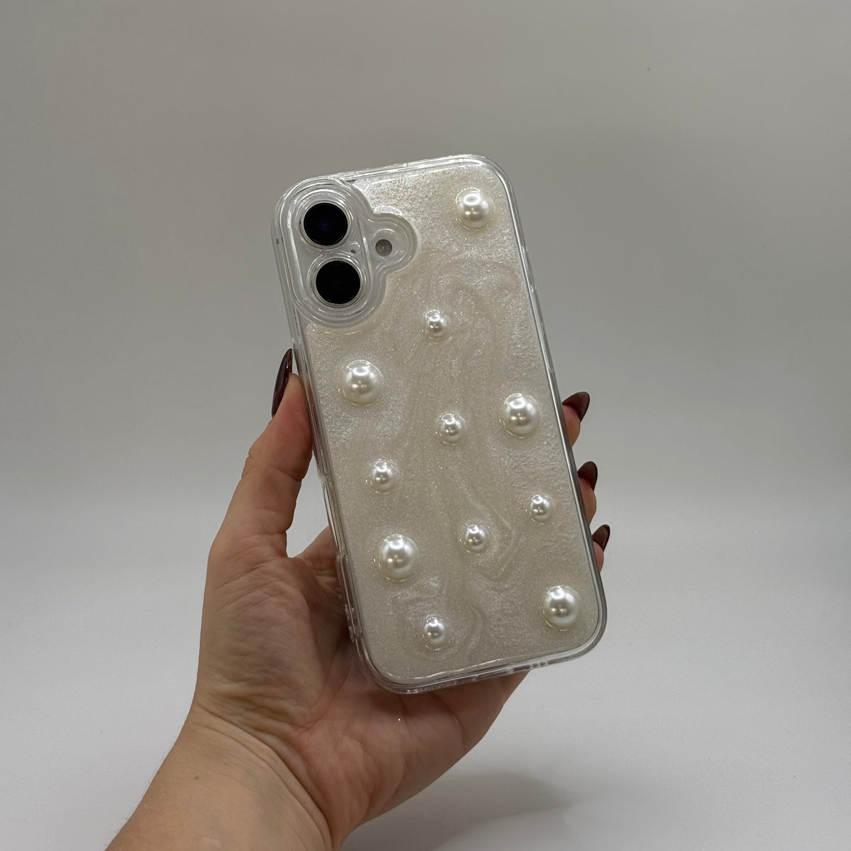 CASE IPHONE 16 PERLA AMORE