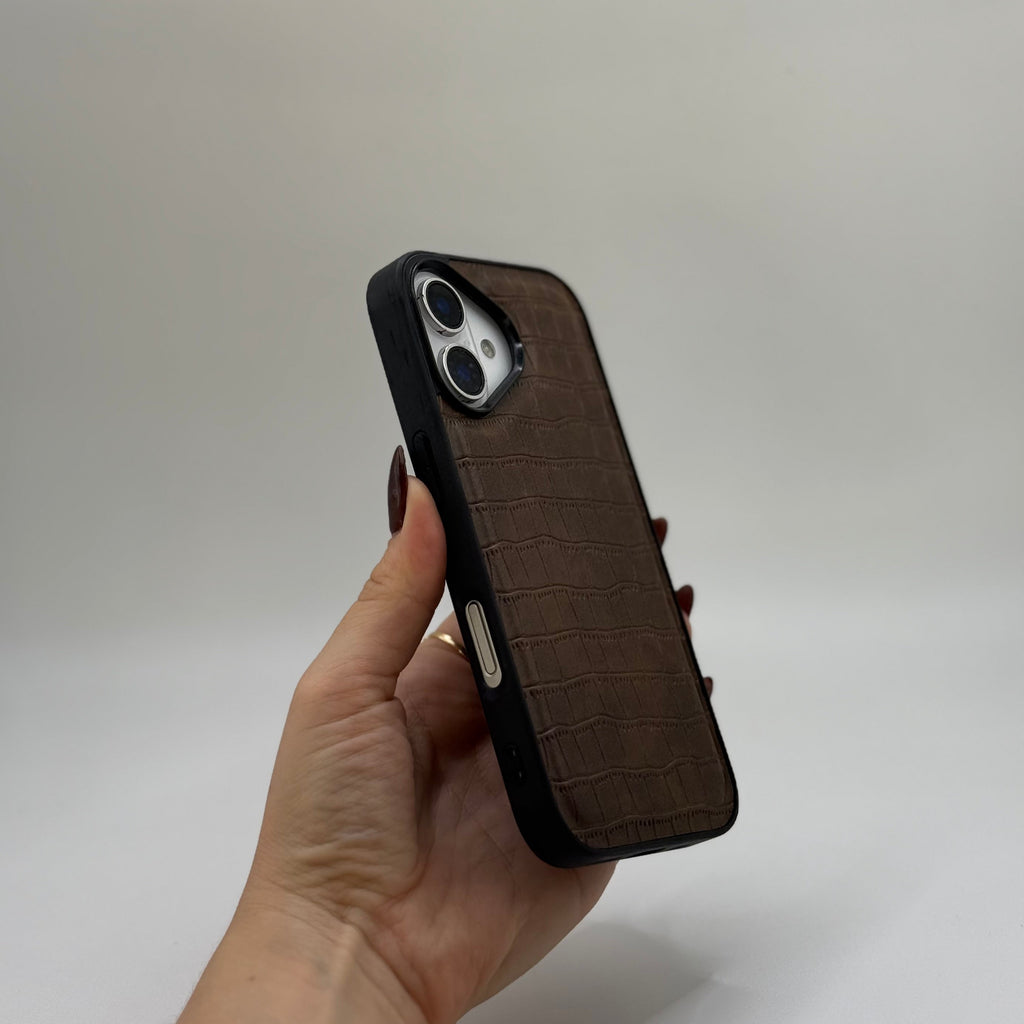 CASE IPHONE 16 COCODRILO CAFE