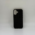 CASE IPHONE 16 COCODRILO NEGRO