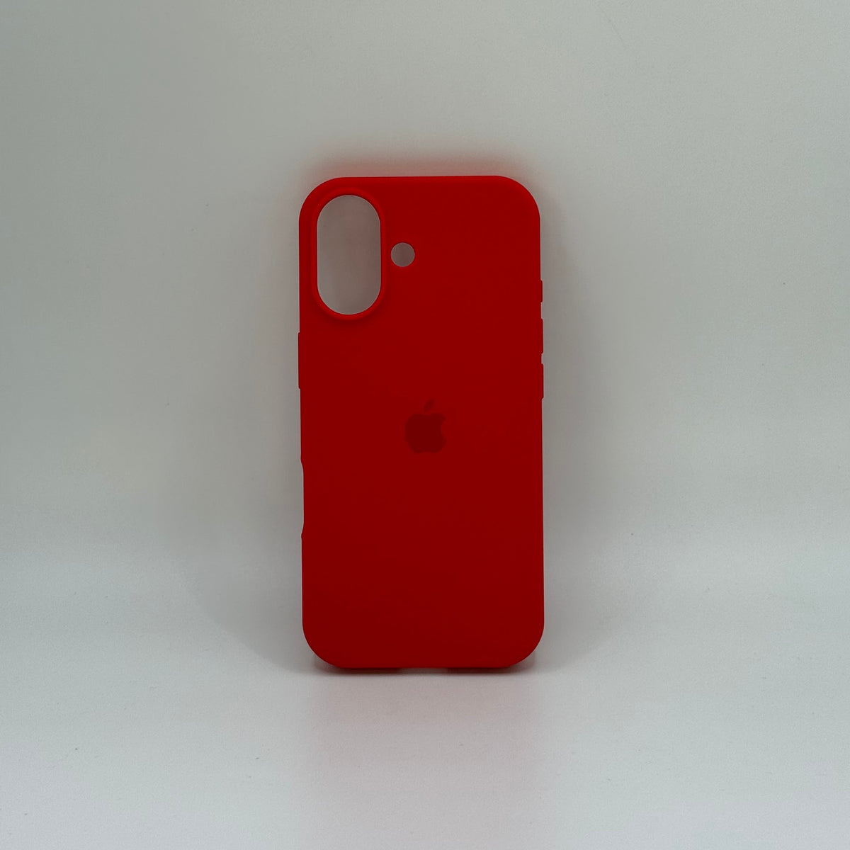 CASE IPHONE 17 SILICONA ROJO