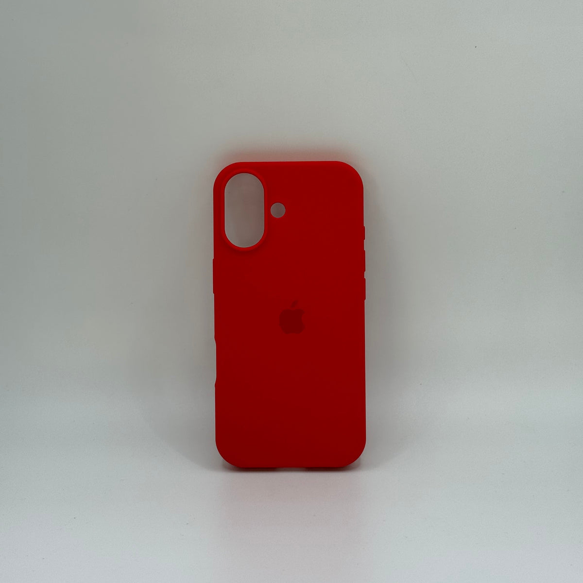 CASE IPHONE 16 SILICONA ROJO