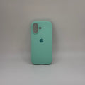 CASE IPHONE 17 SILICONA VERDE AGUAMARINA
