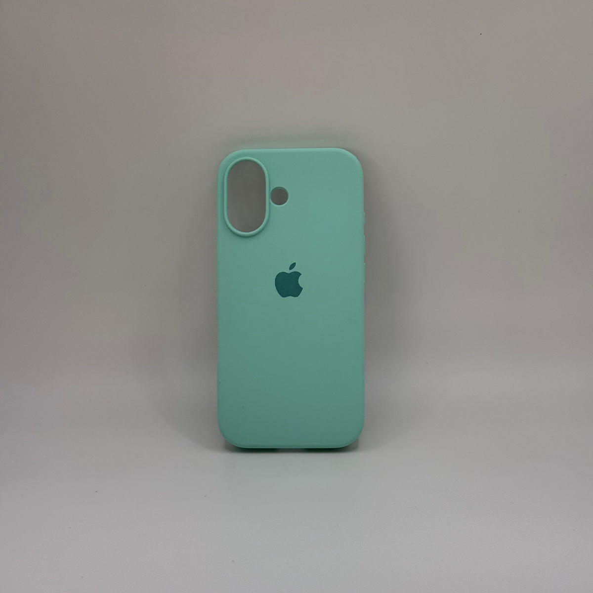 CASE IPHONE 17 SILICONA VERDE AGUAMARINA
