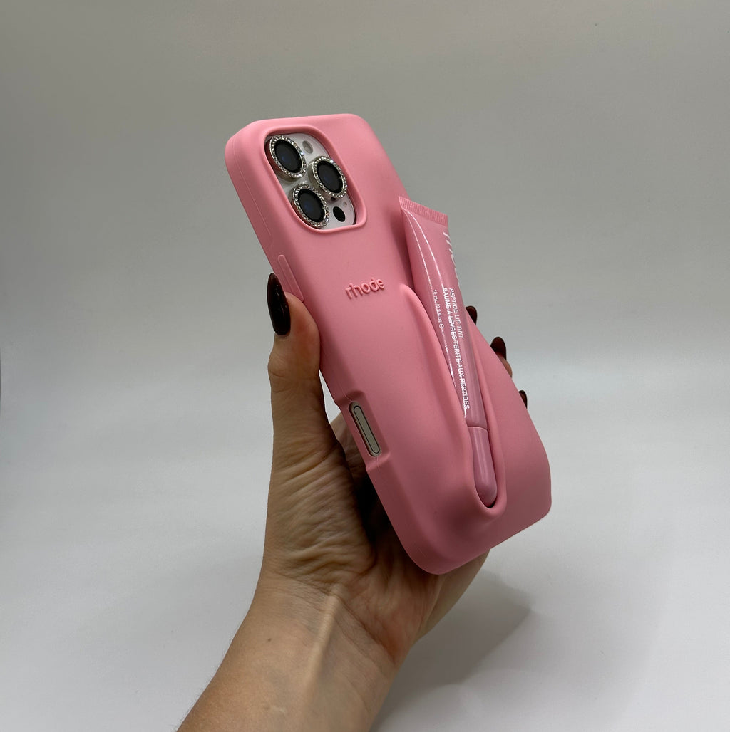 CASE IPHONE 12 PRO MAX RHODE ROSADO