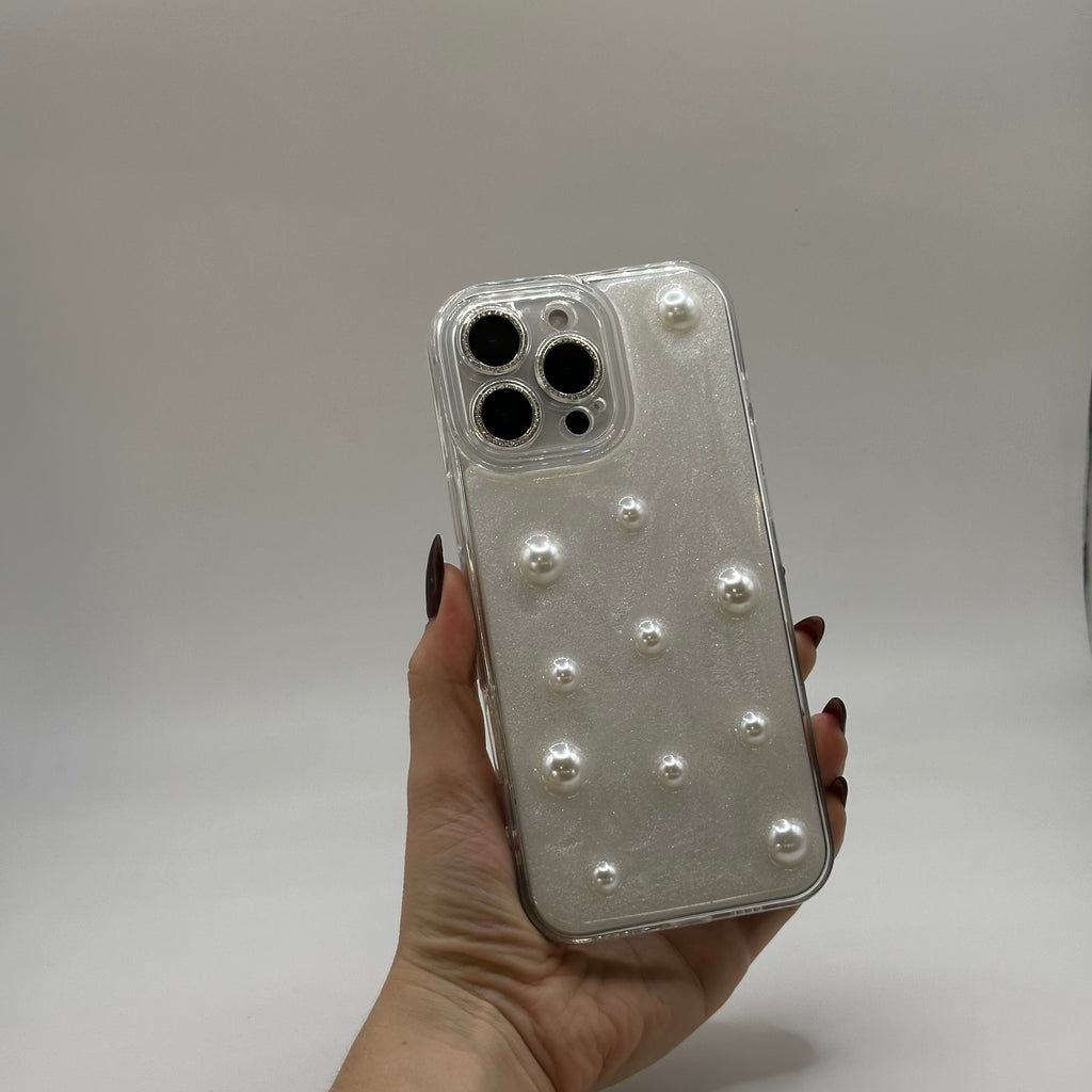 CASE IPHONE 16 PRO MAX PERLA AMORE