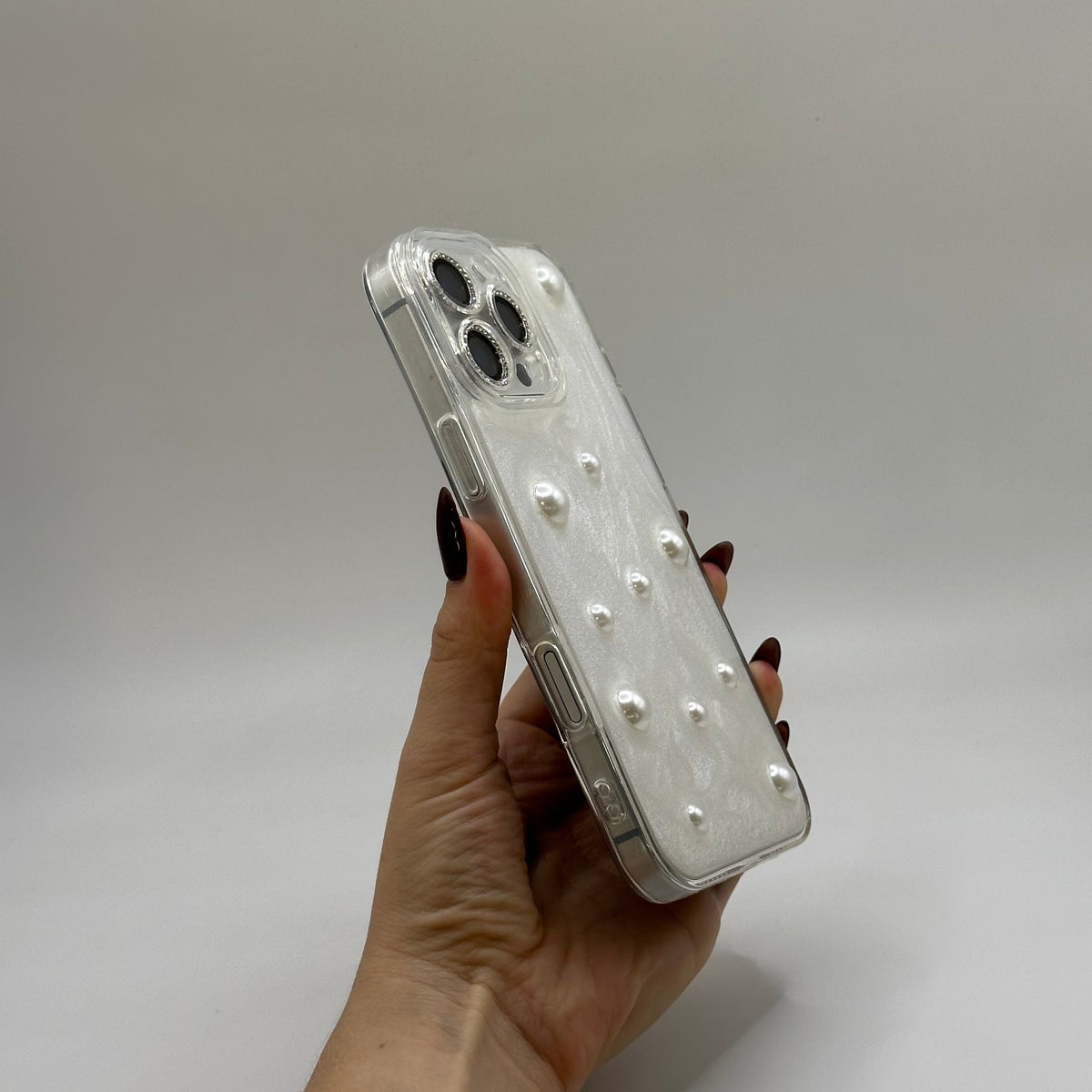 CASE IPHONE 15 PRO PERLA AMORE