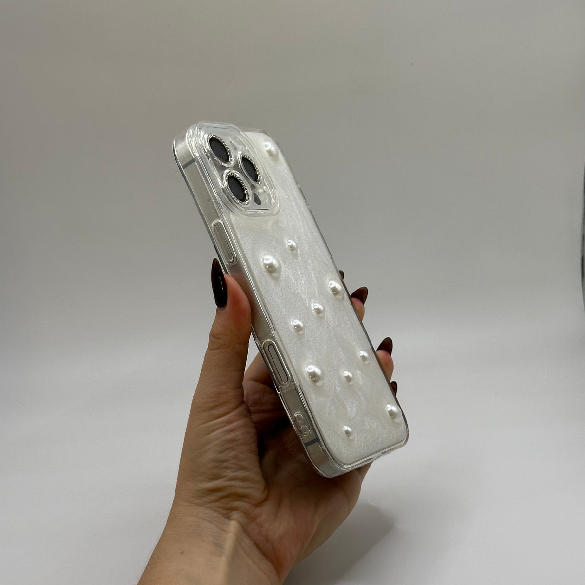 CASE IPHONE 14 PRO MAX PERLA AMORE