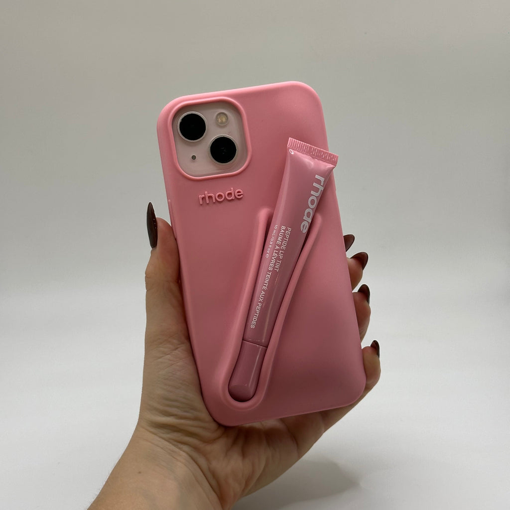 CASE IPHONE 13-14 RHODE ROSADO