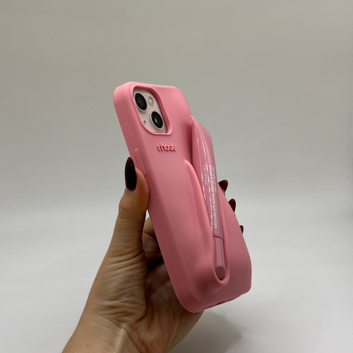 CASE IPHONE 13-14 RHODE ROSADO