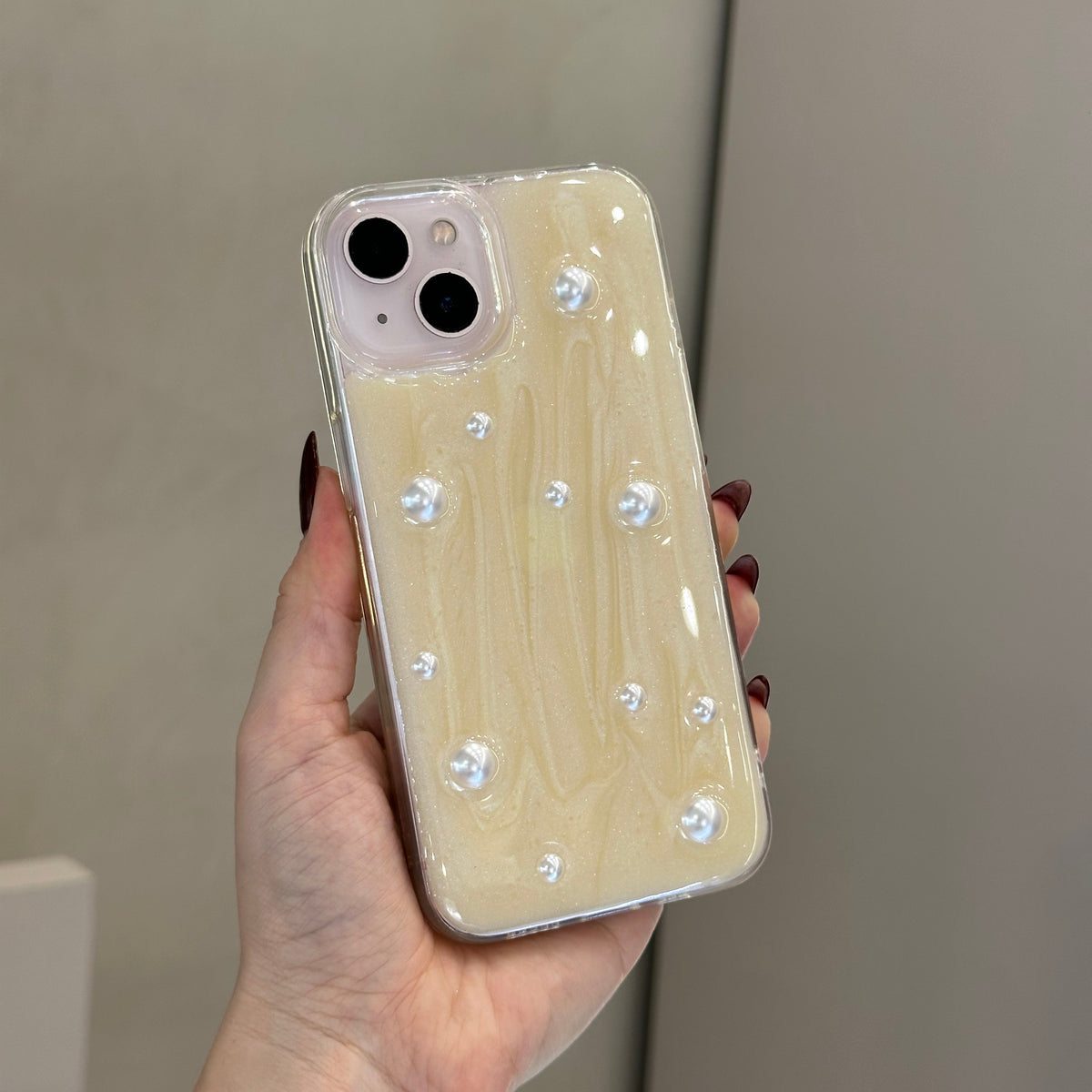 CASE IPHONE 15 PERLA AMORE