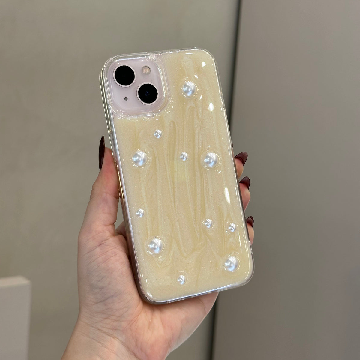 CASE IPHONE 14 PLUS PERLA AMORE