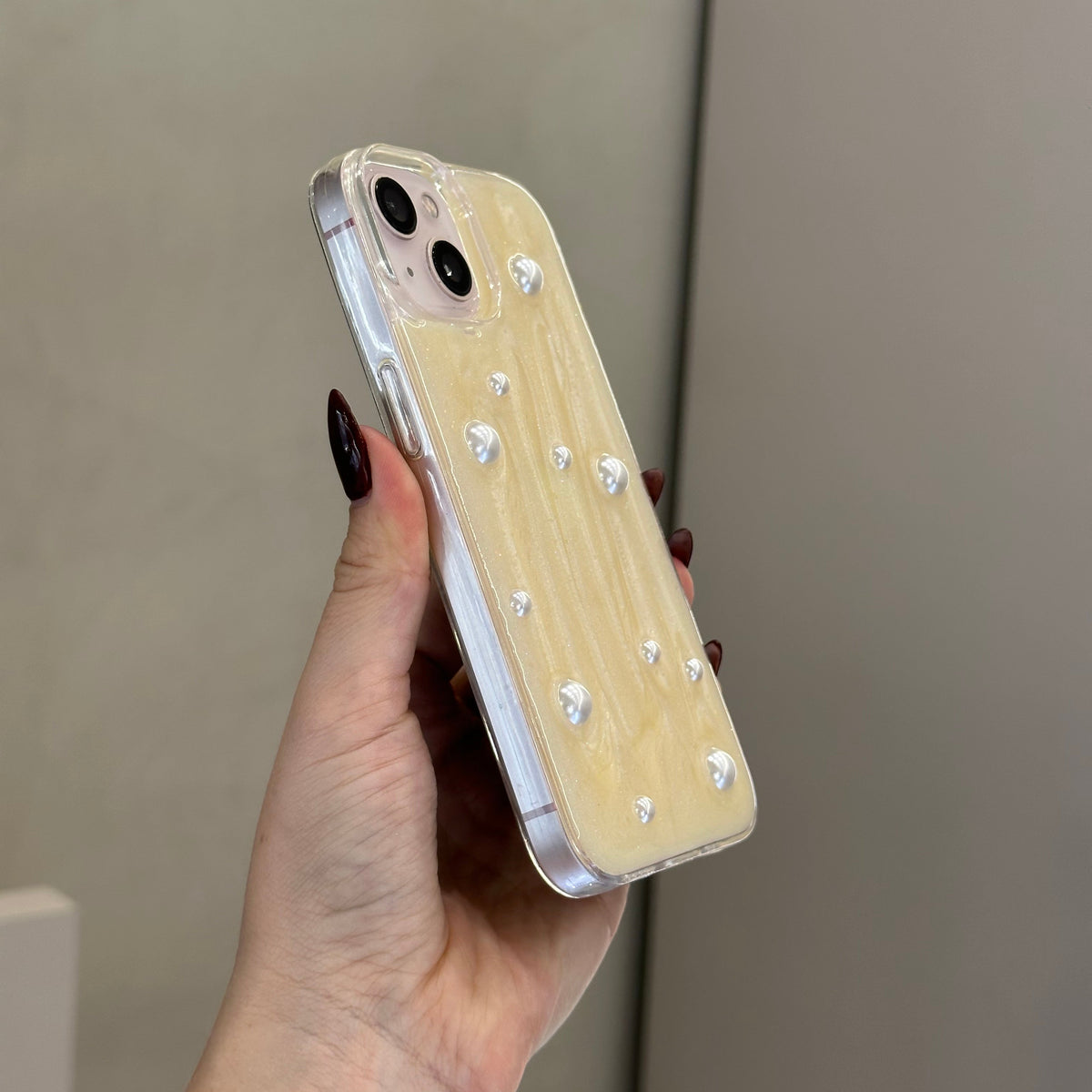 CASE IPHONE 14 PLUS PERLA AMORE