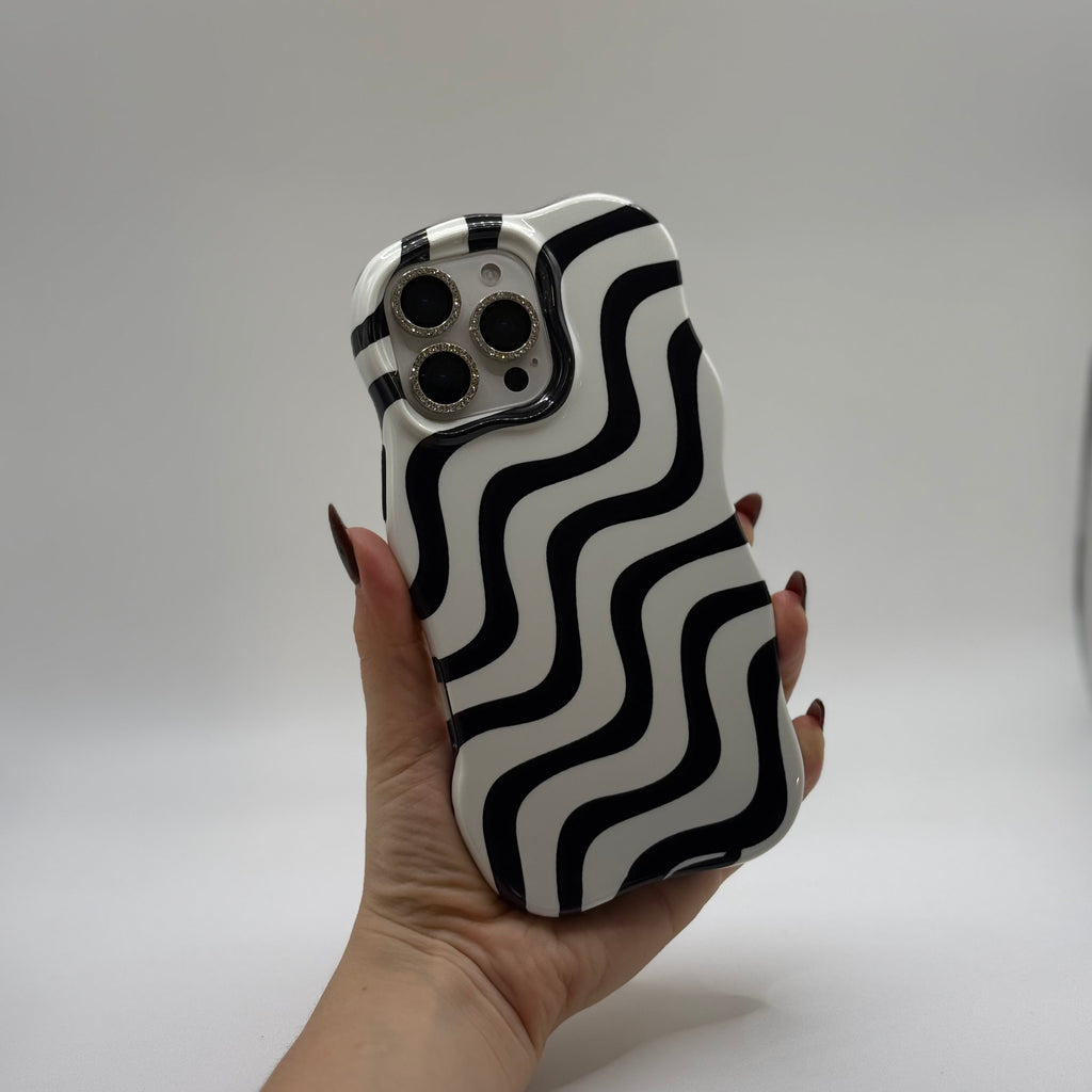 CASE IPHONE 14 PRO CEBRA NEGRO