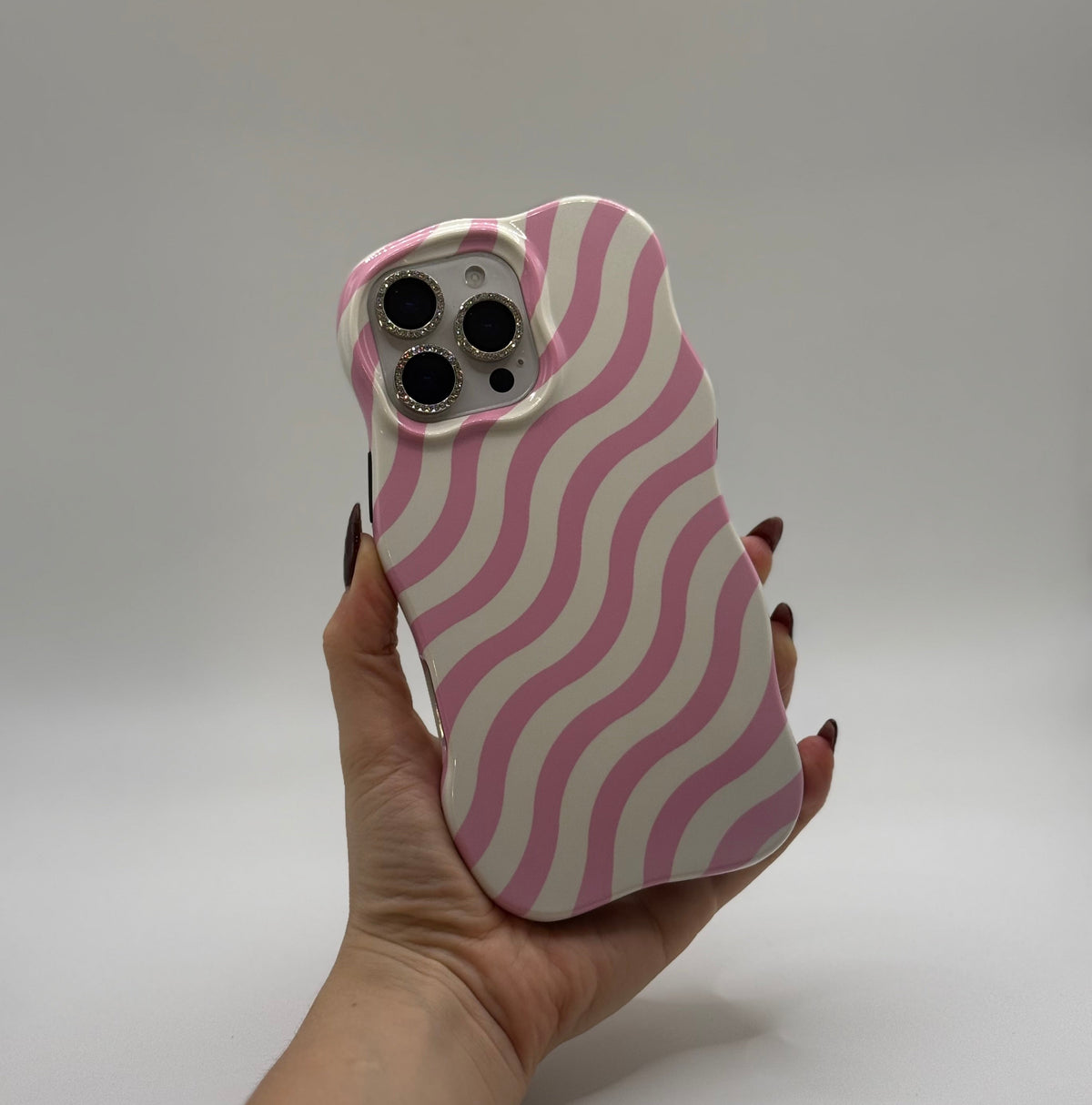CASE IPHONE 13 PRO MAX CEBRA ROSADO