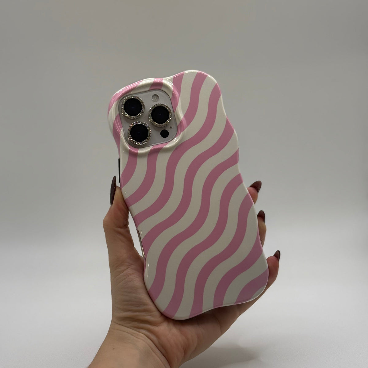 CASE IPHONE 13 PRO CEBRA ROSADO