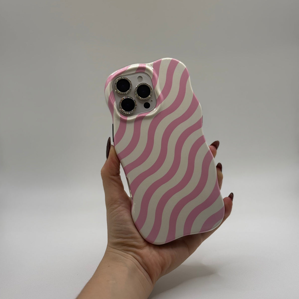 CASE IPHONE 14 PRO MAX CEBRA ROSADO