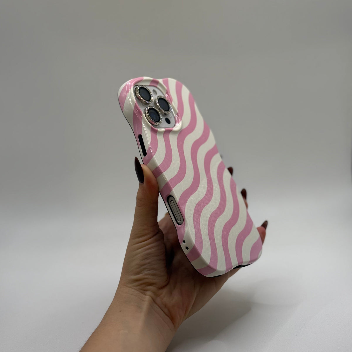 CASE IPHONE 13 PRO MAX CEBRA ROSADO