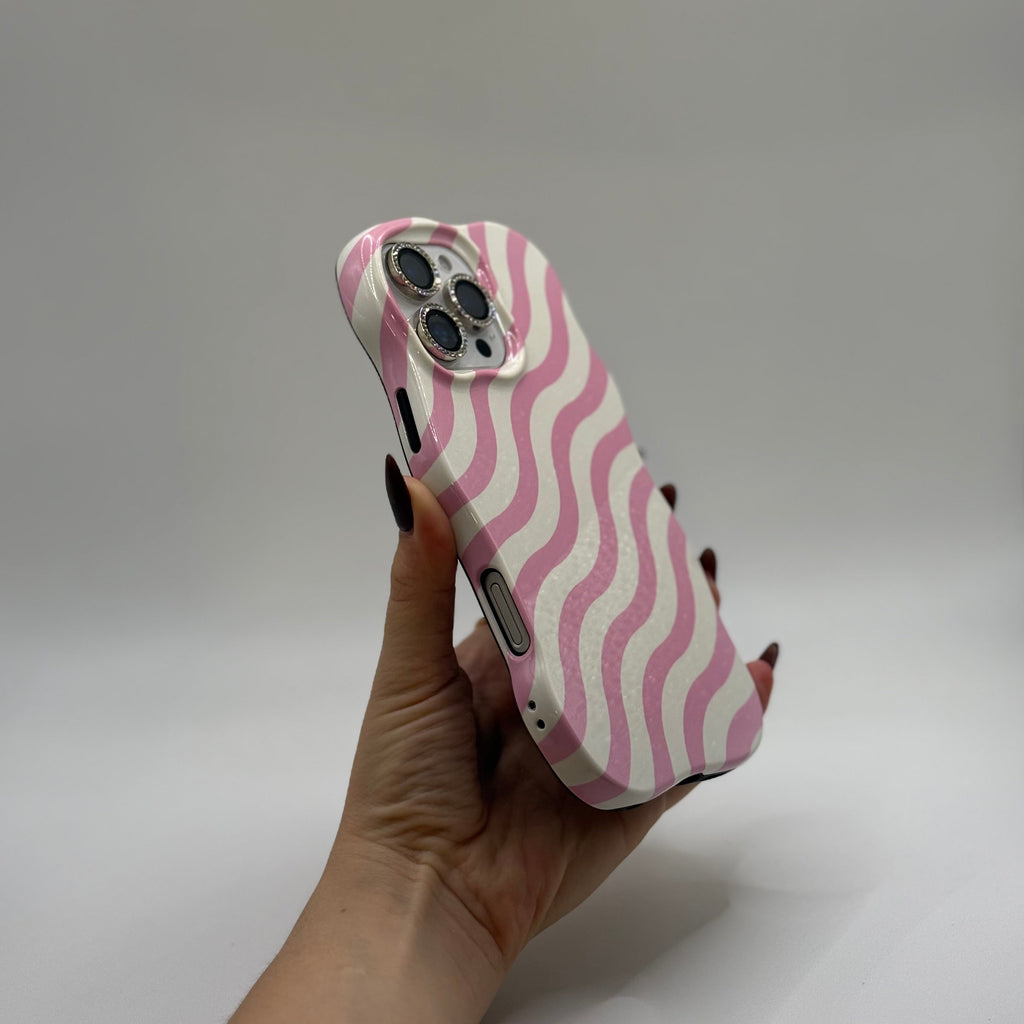 CASE IPHONE 14 PRO MAX CEBRA ROSADO
