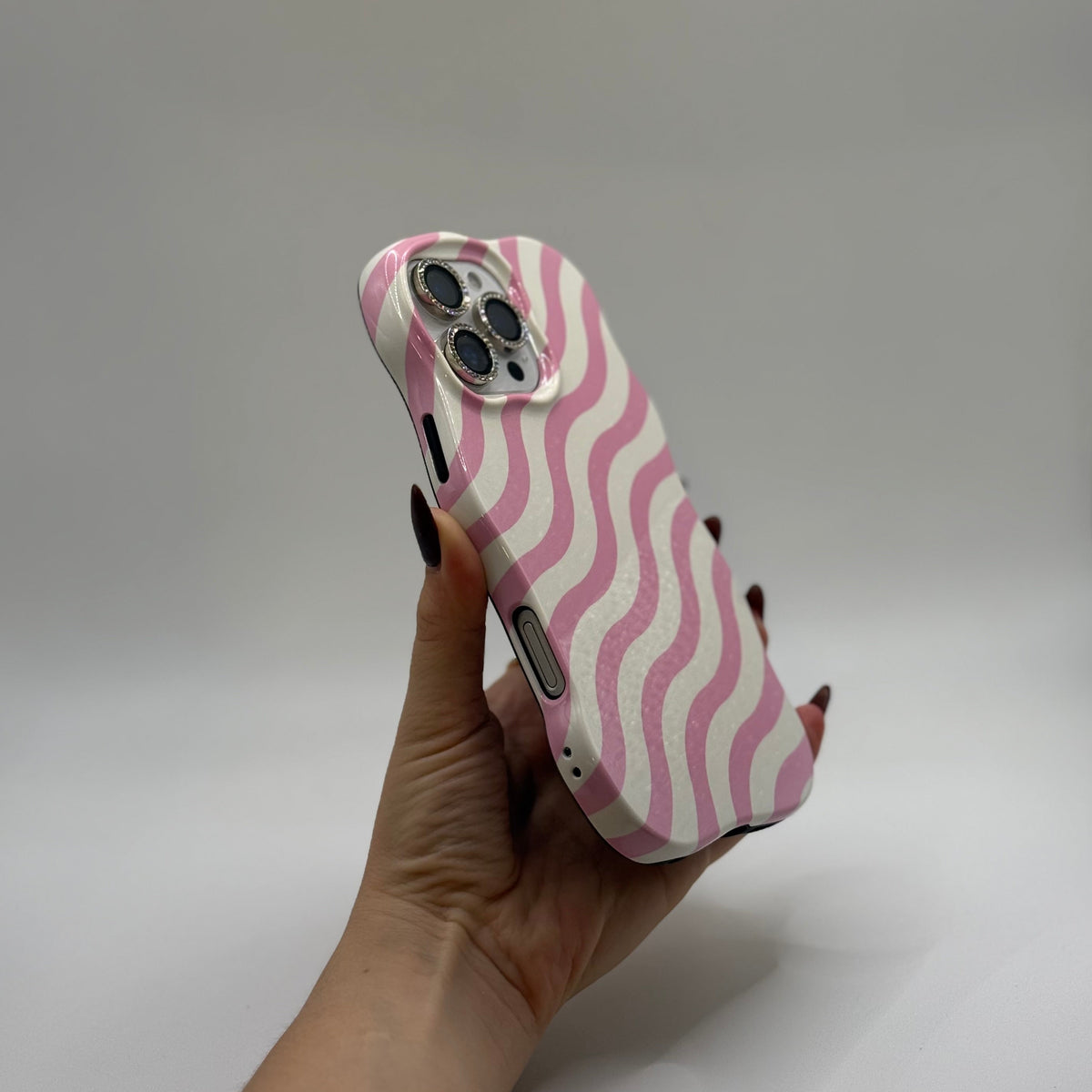 CASE IPHONE 14 PRO MAX CEBRA ROSADO