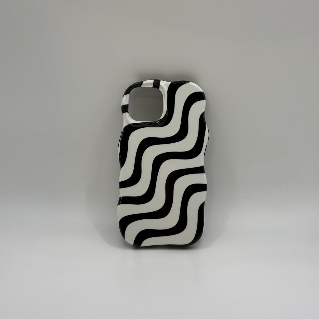 CASE IPHONE 15 CEBRA NEGRO