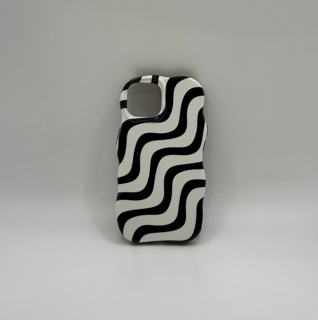 CASE IPHONE 13-14 CEBRA NEGRO