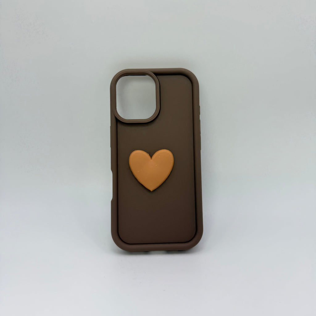CASE IPHONE 15 COFFE HEART