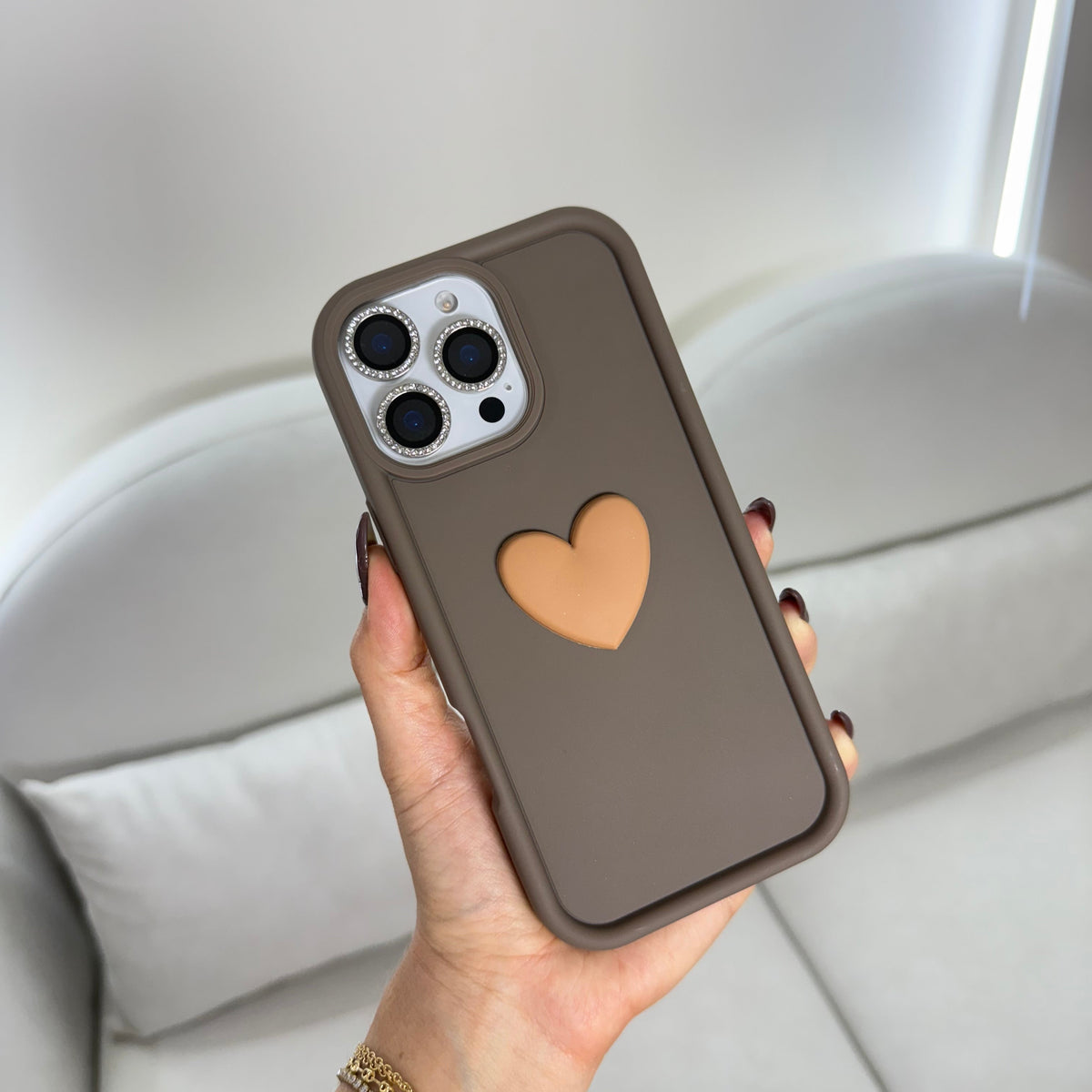 CASE IPHONE 16 PRO MAX COFFE HEART