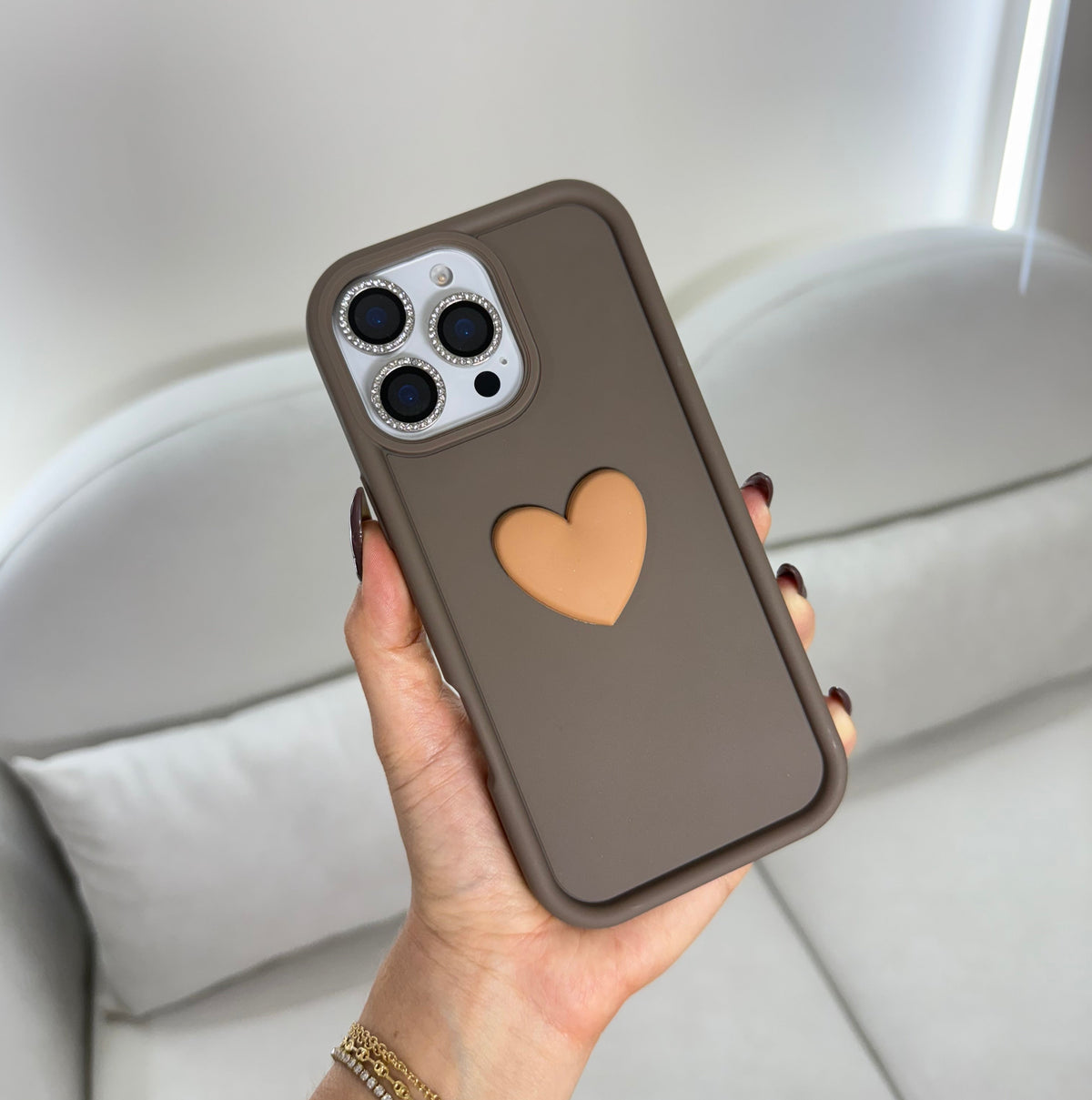 CASE IPHONE 14 PRO MAX COFFE HEART