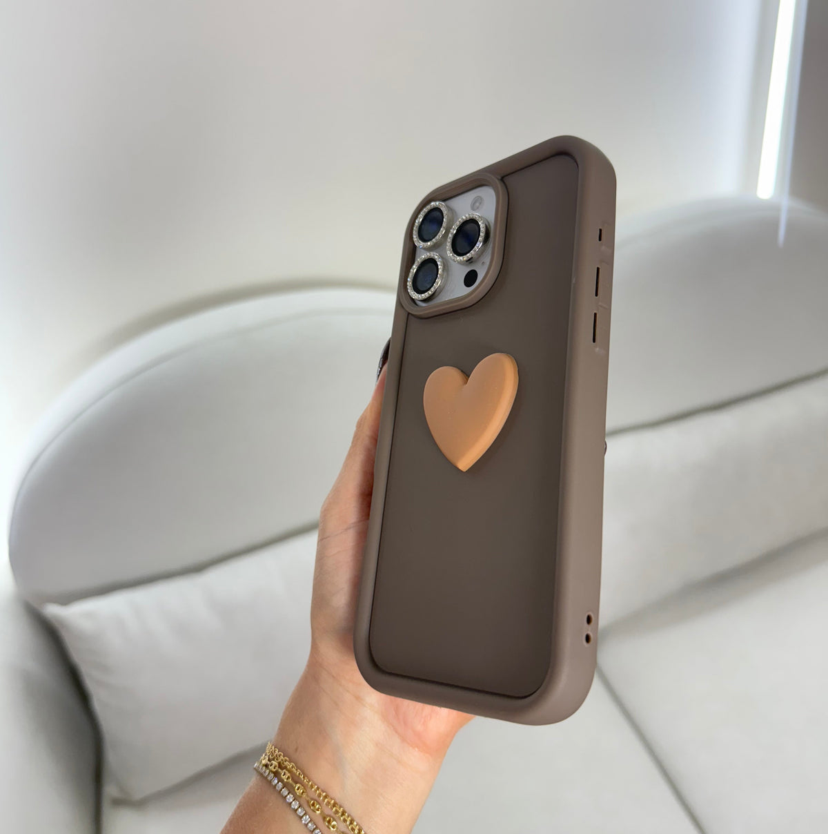 CASE IPHONE 15 PRO MAX COFFE HEART