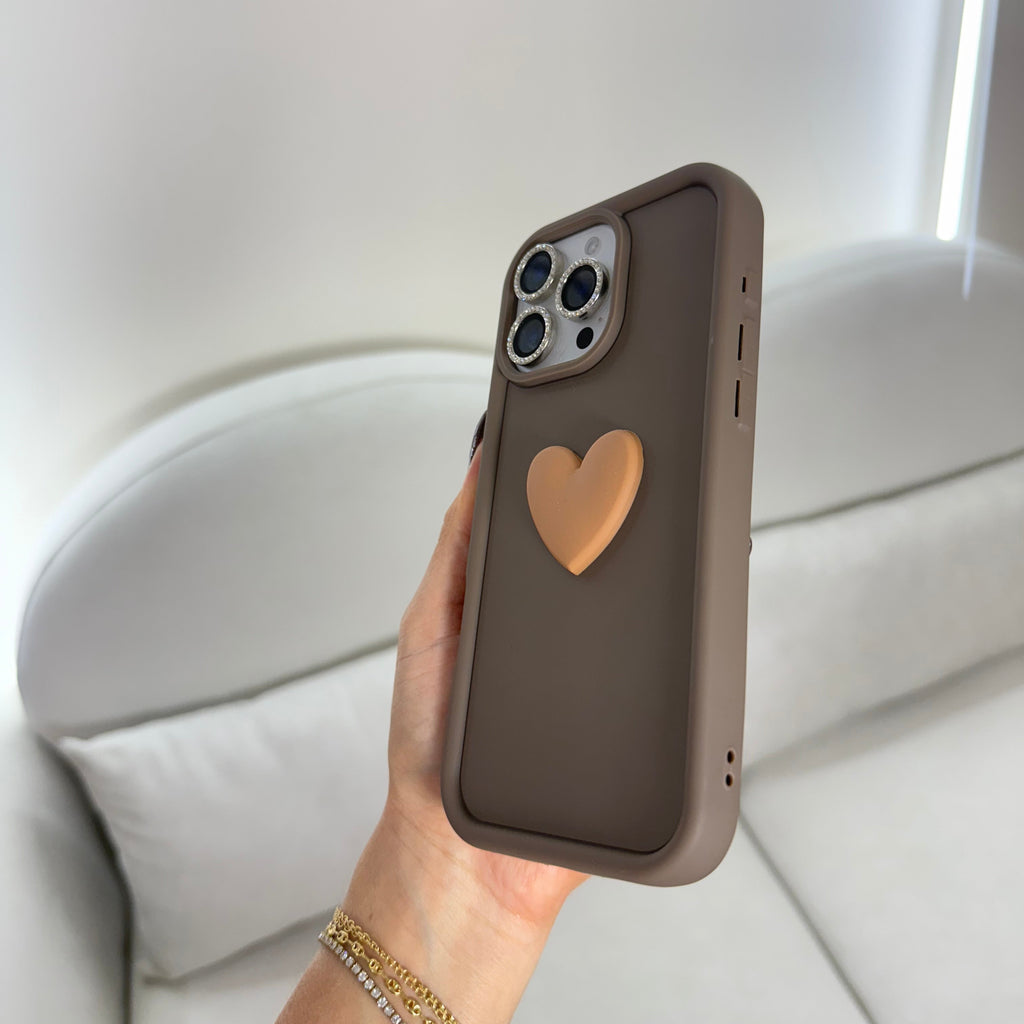 CASE IPHONE 15 PRO COFFE HEART