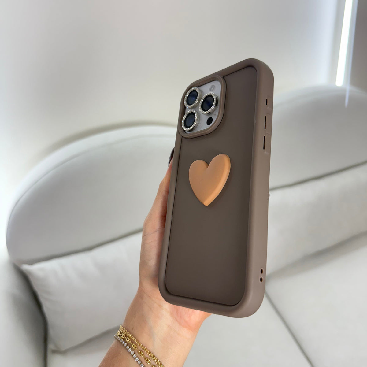 CASE IPHONE 15 PRO COFFE HEART