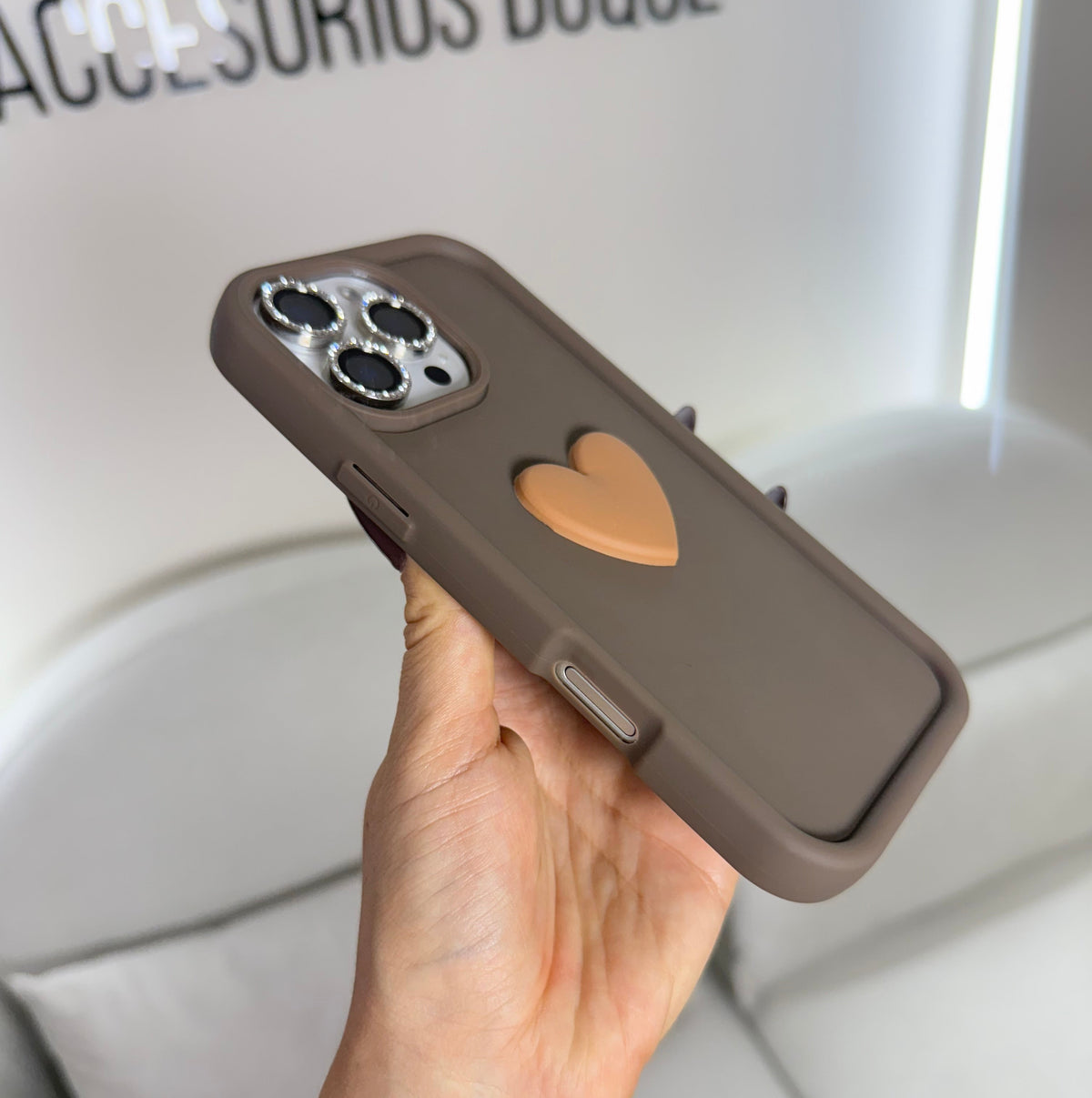 CASE IPHONE 16 PRO MAX COFFE HEART