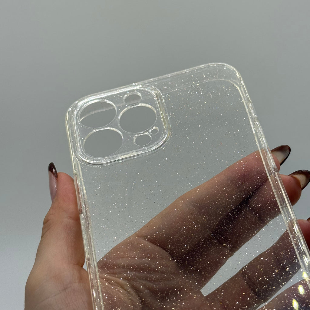 CASE IPHONE 13 PRO GLITTER GOMA