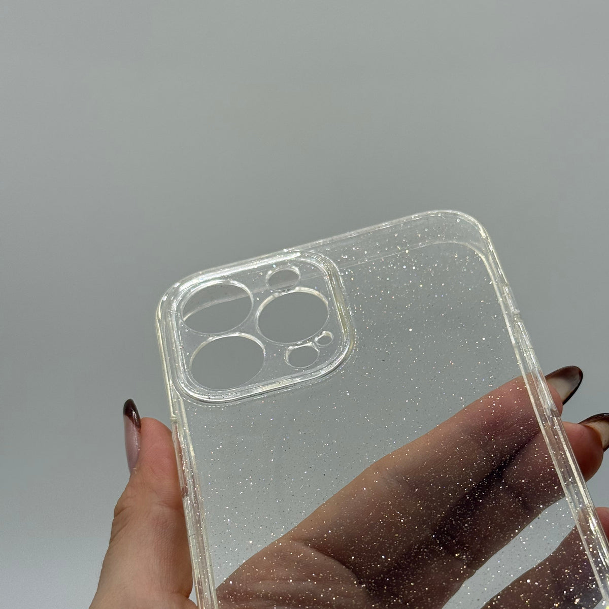 CASE IPHONE 14 PRO GLITTER GOMA