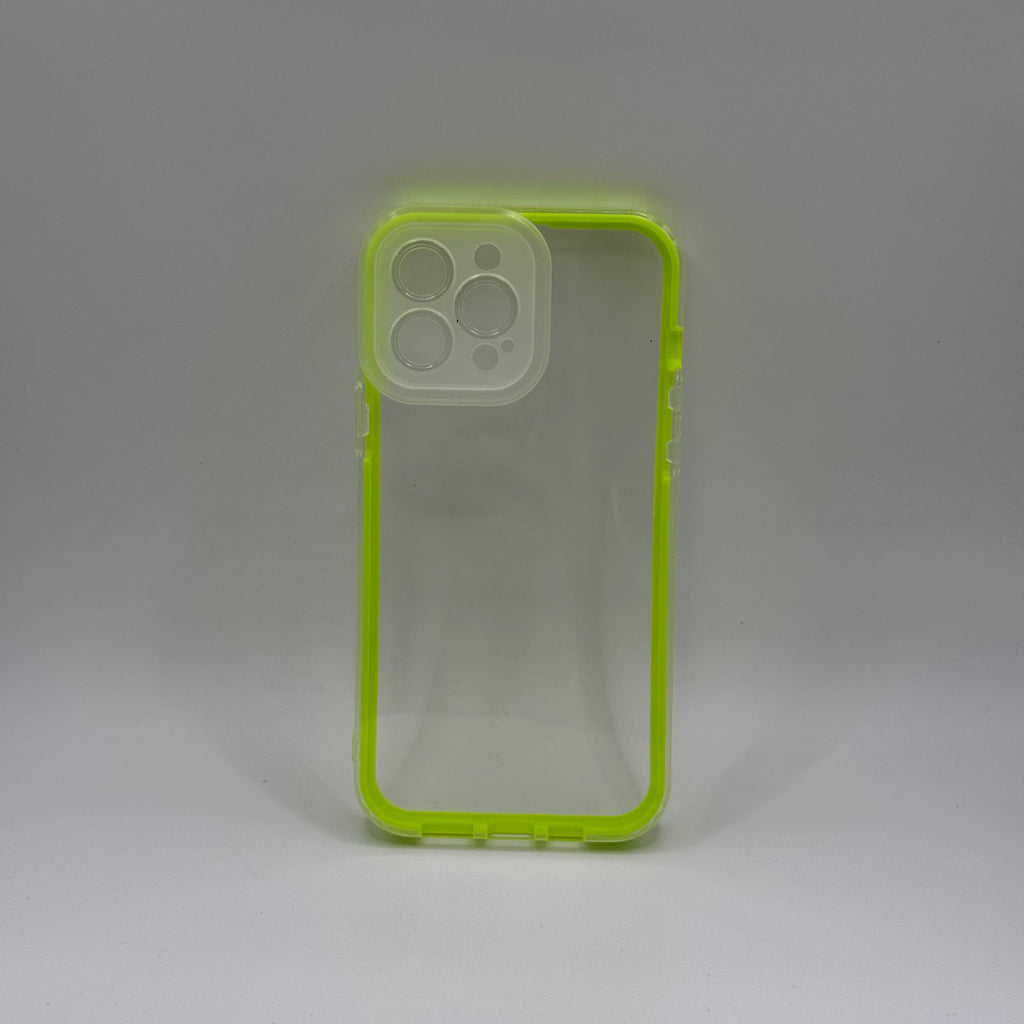 CASE IPHONE 12 PRO MAX 360 VERDE FOSFORESCENTE