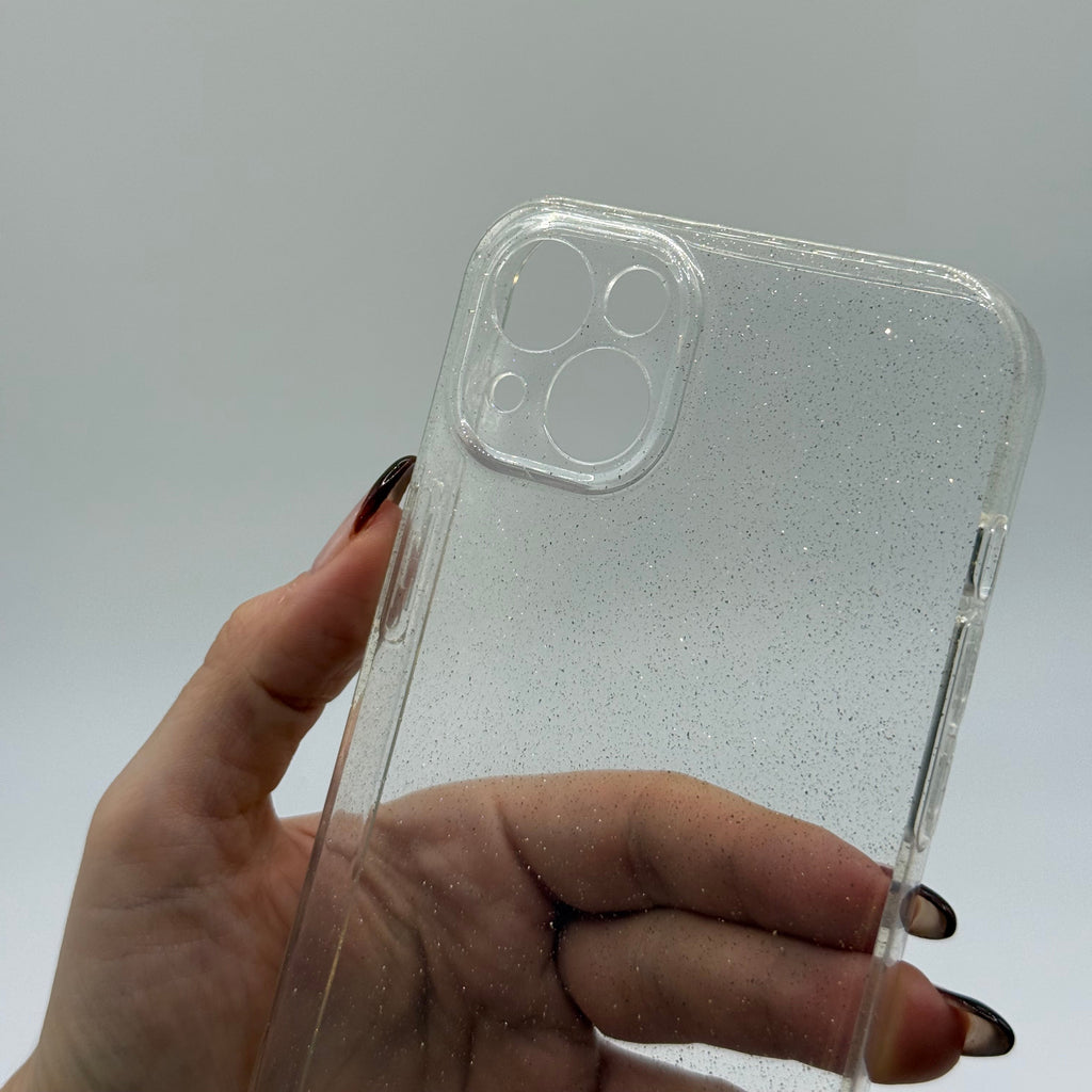CASE IPHONE 14 PLUS GLITTER GOMA