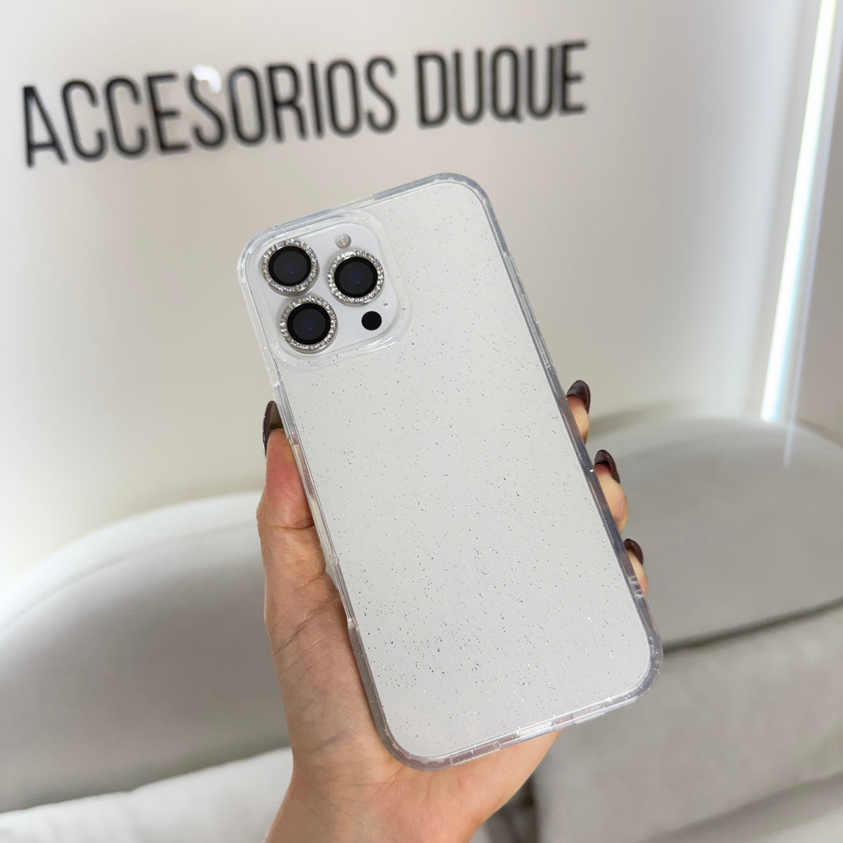 CASE IPHONE 15 PRO GLITTER PASTA