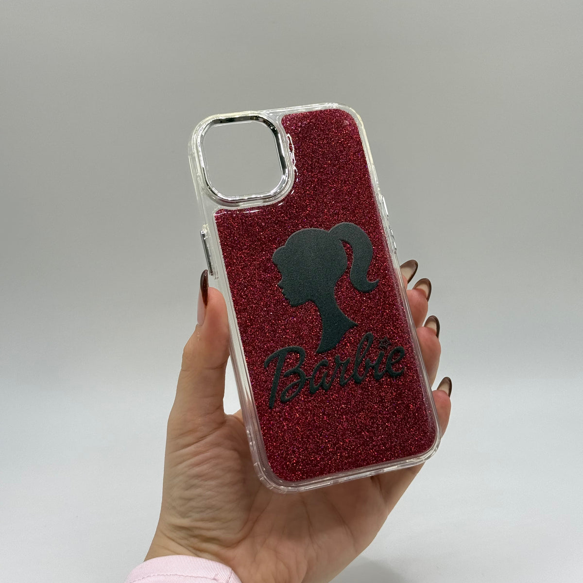 CASE IPHONE 12 -12 PRO BARBIE LOGO