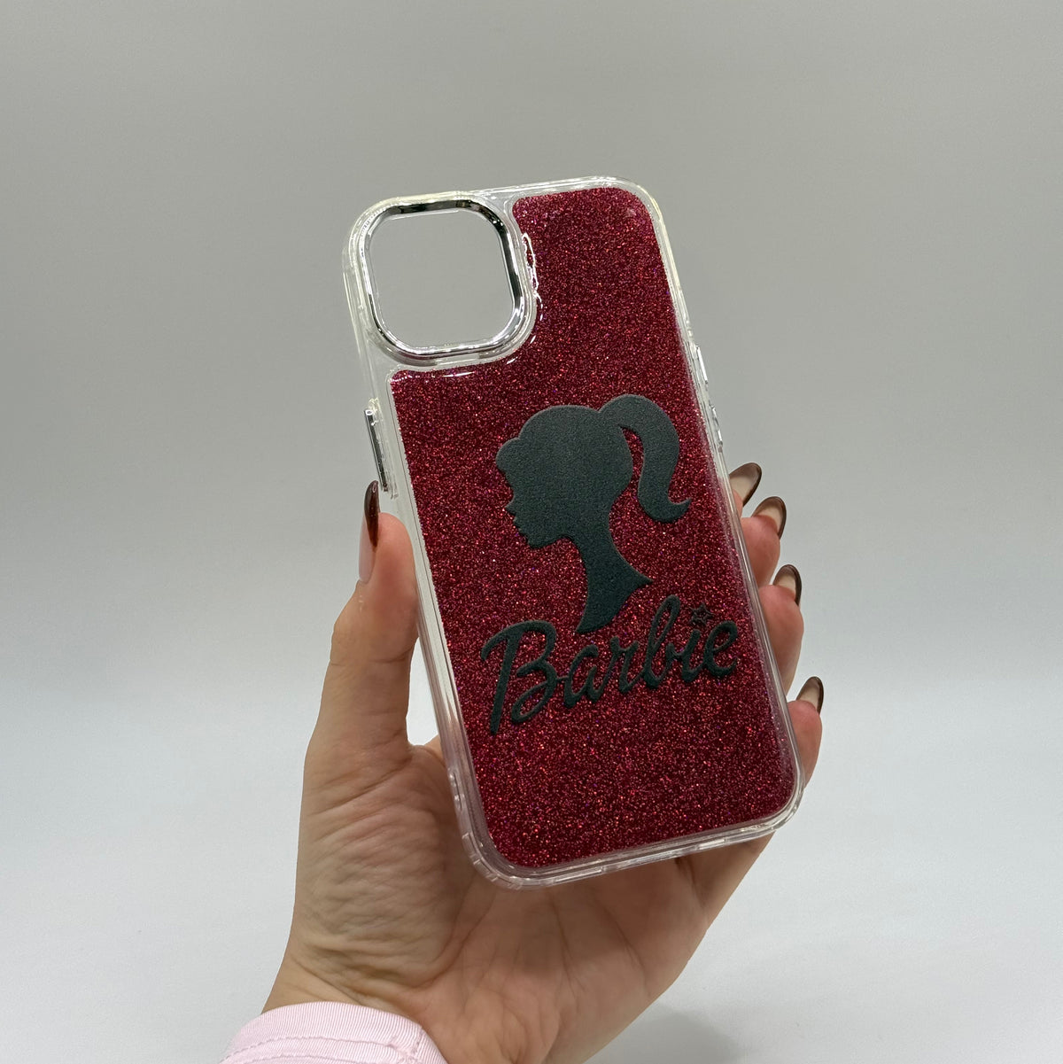 CASE IPHONE 14 PLUS BARBIE LOGO